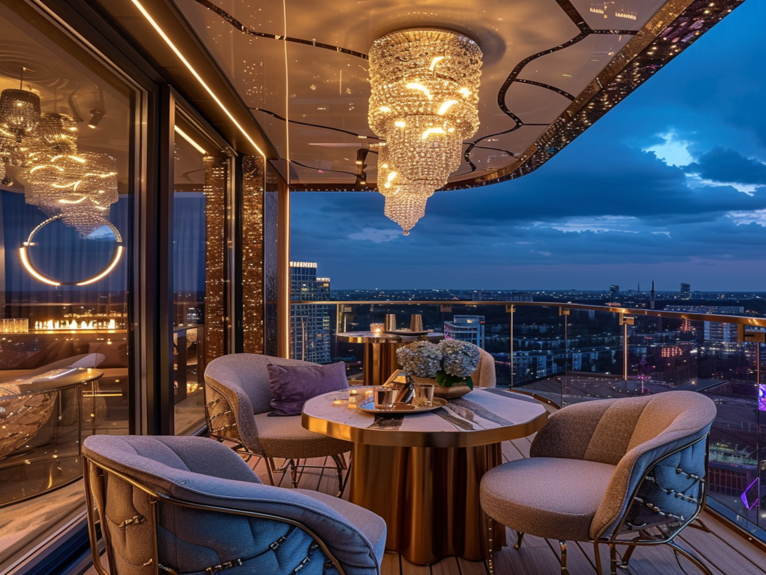 Jak dopasować meble w stylu glamour do przestrzeni zewnętrznych