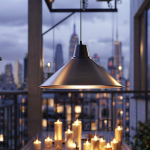 Jak urządzić balkon w stylu retro z lampami w stylu industrialnym?