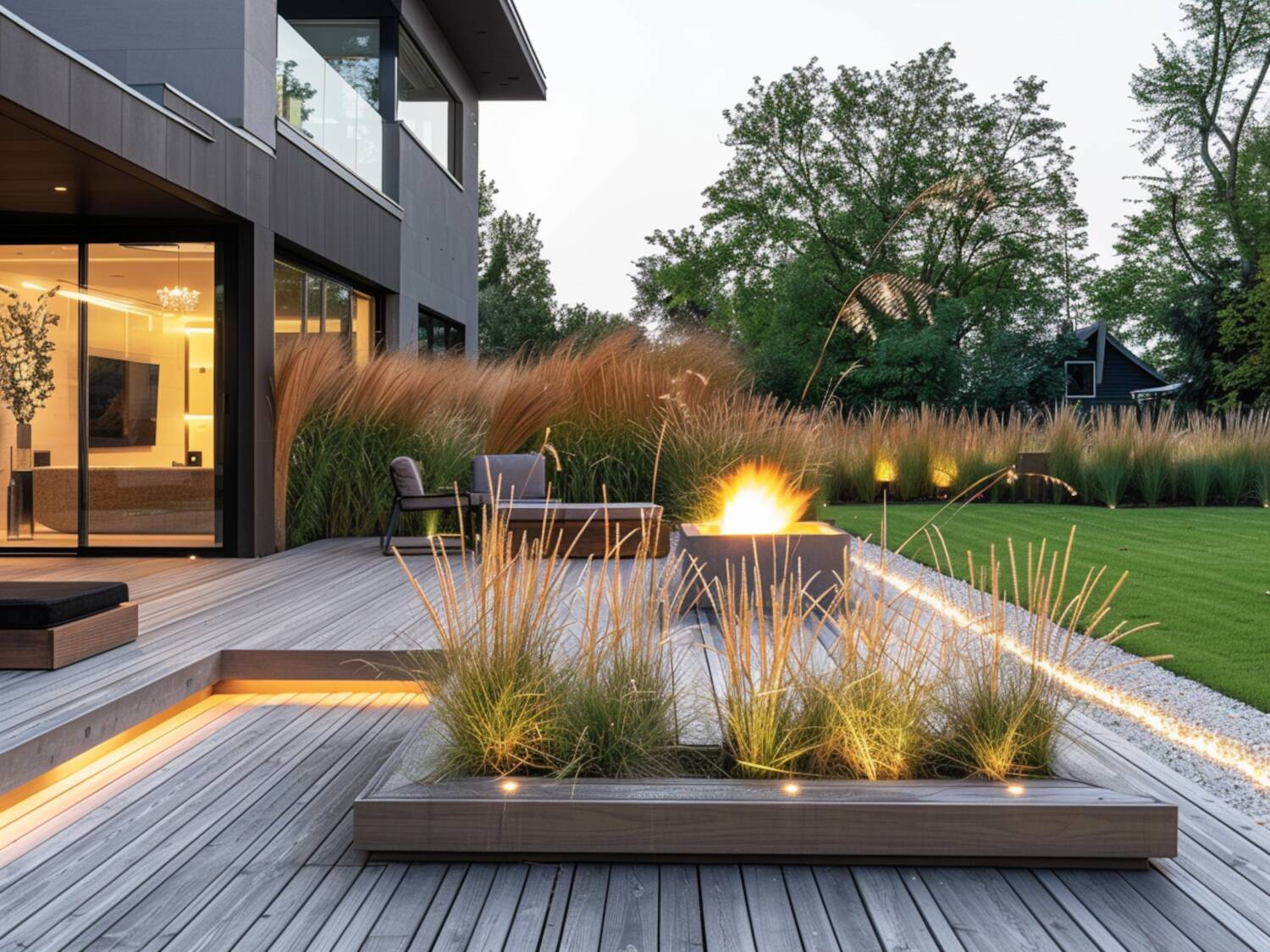 Jakie lampy ogrodowe najlepiej sprawdzą się w przestrzeniach przy ogniskach