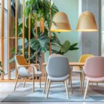 Najlepsze krzesła w stylu skandynawskim do przestrzeni coworkingowych