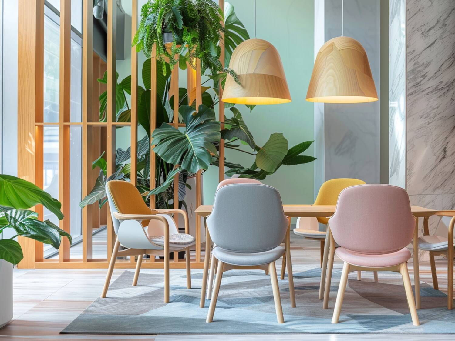 Najlepsze krzesła w stylu skandynawskim do przestrzeni coworkingowych