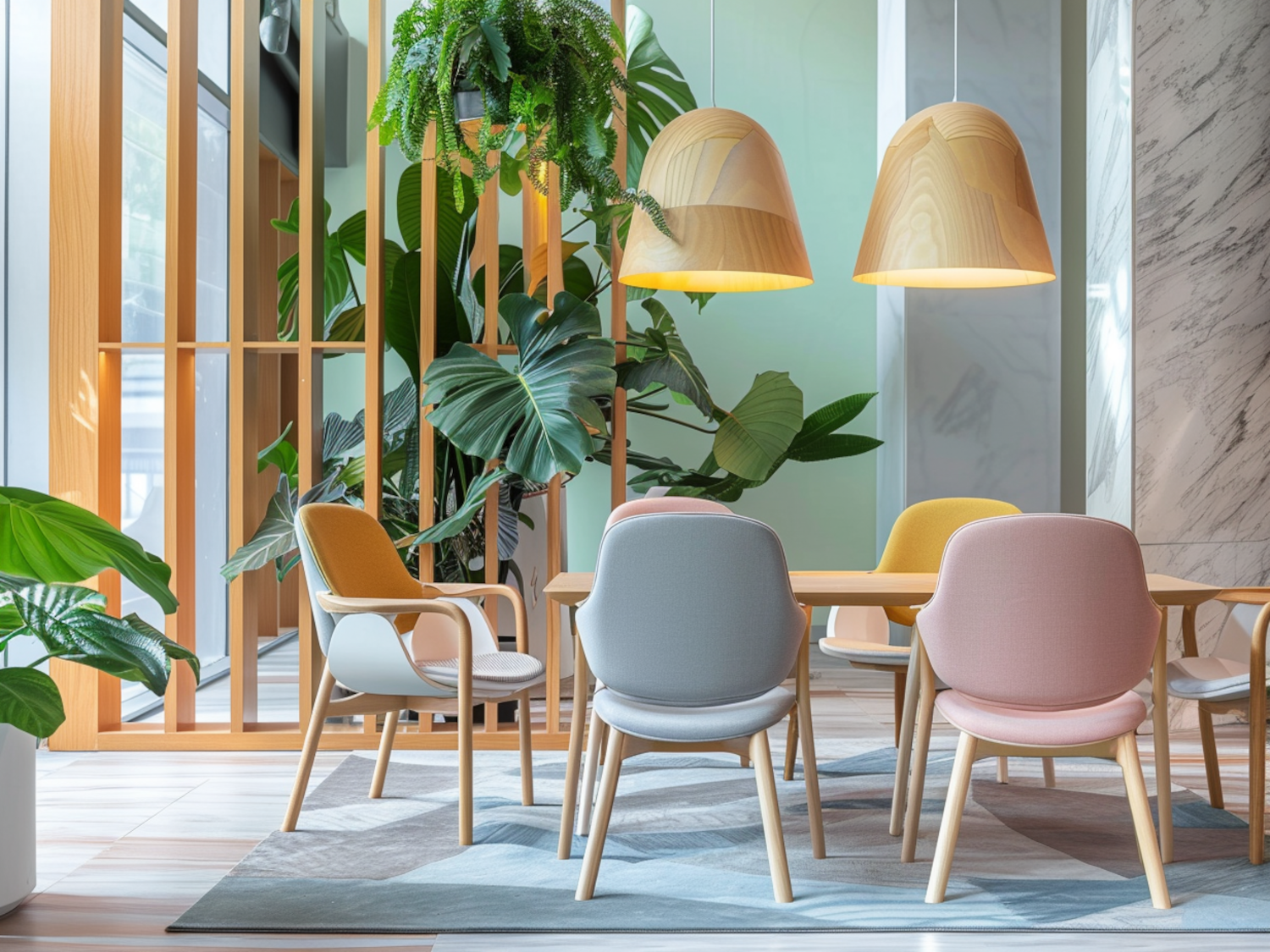 Najlepsze krzesła w stylu skandynawskim do przestrzeni coworkingowych