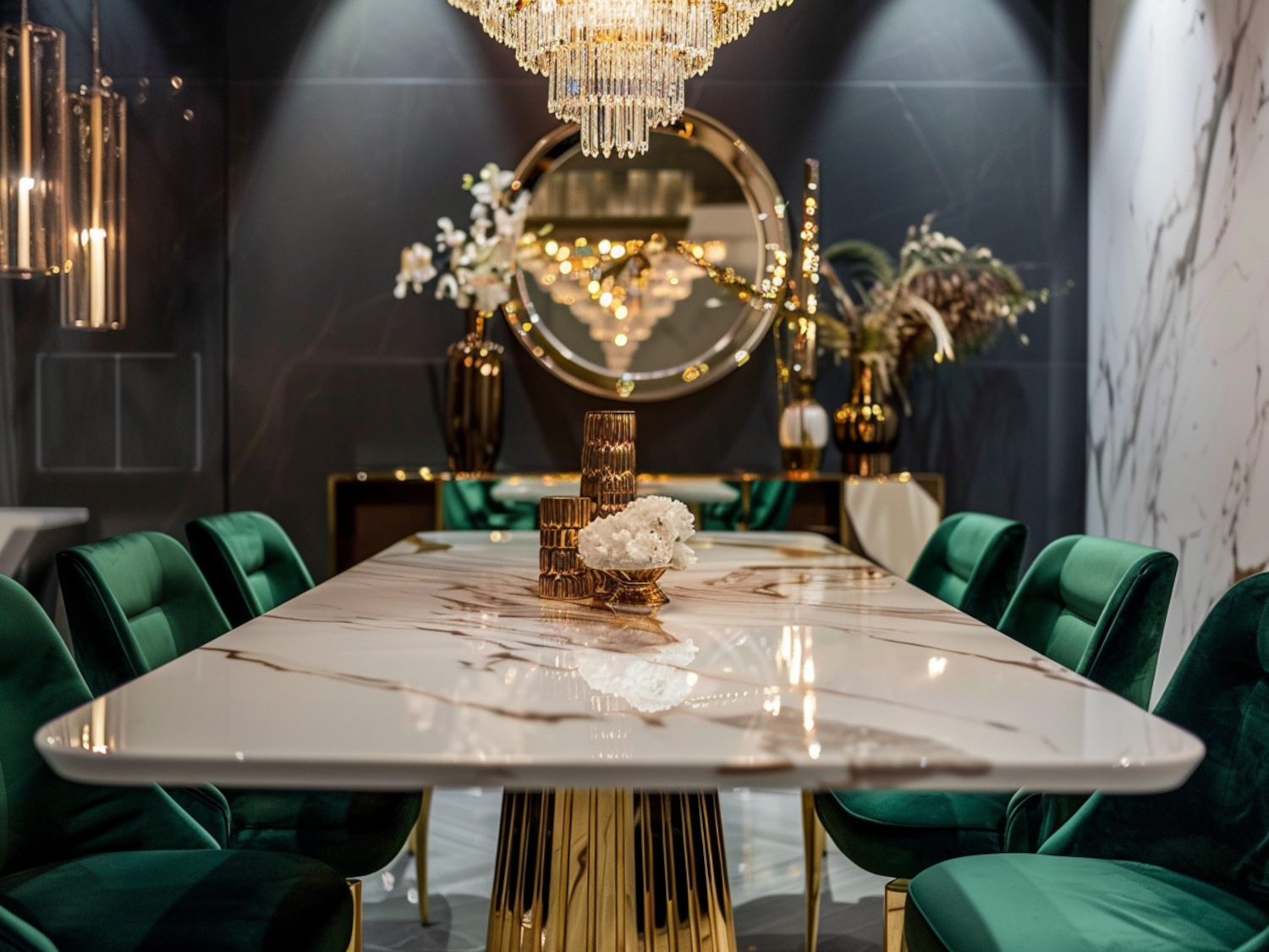 Jak wybrać idealny stół do jadalni w stylu glamour