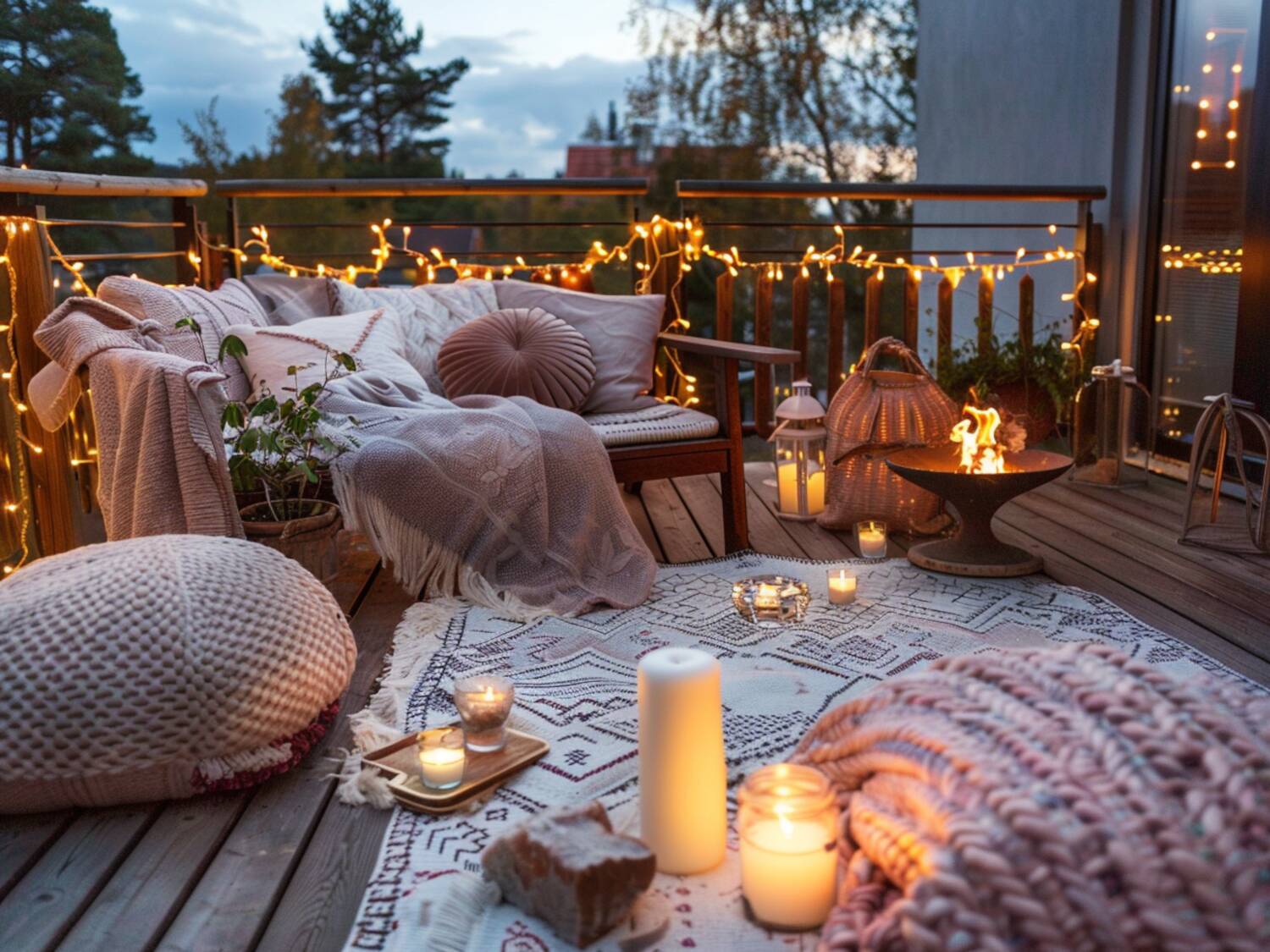 Jak stworzyć przytulny taras z odpowiednimi meblami i oświetleniem