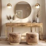 Jakie materiały ekologiczne dominują w meblach w stylu glamour