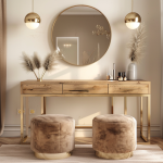 Jakie materiały ekologiczne dominują w meblach w stylu glamour