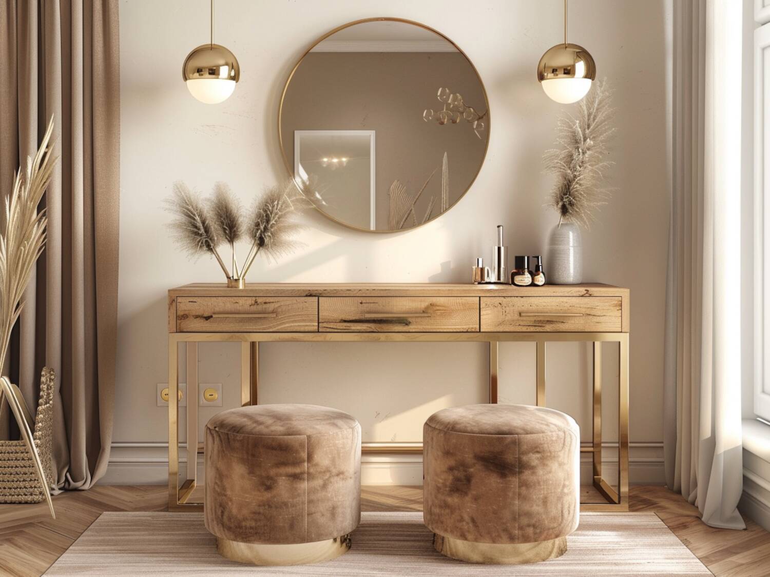 Jakie materiały ekologiczne dominują w meblach w stylu glamour