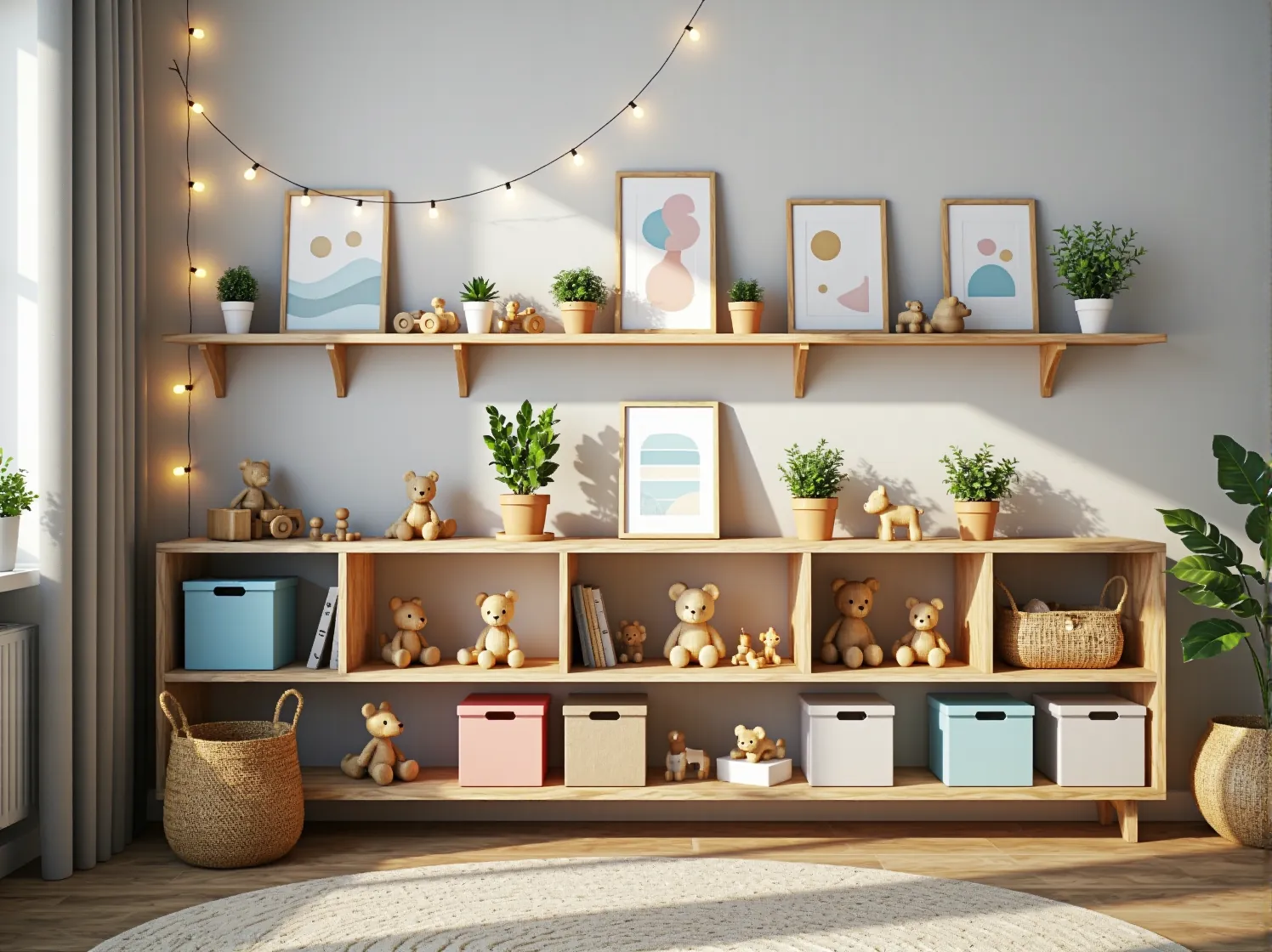 Dekoracje DIY do pokoju dziecięcego w klimacie skandynawskim – kreatywne i tanie rozwiązania.