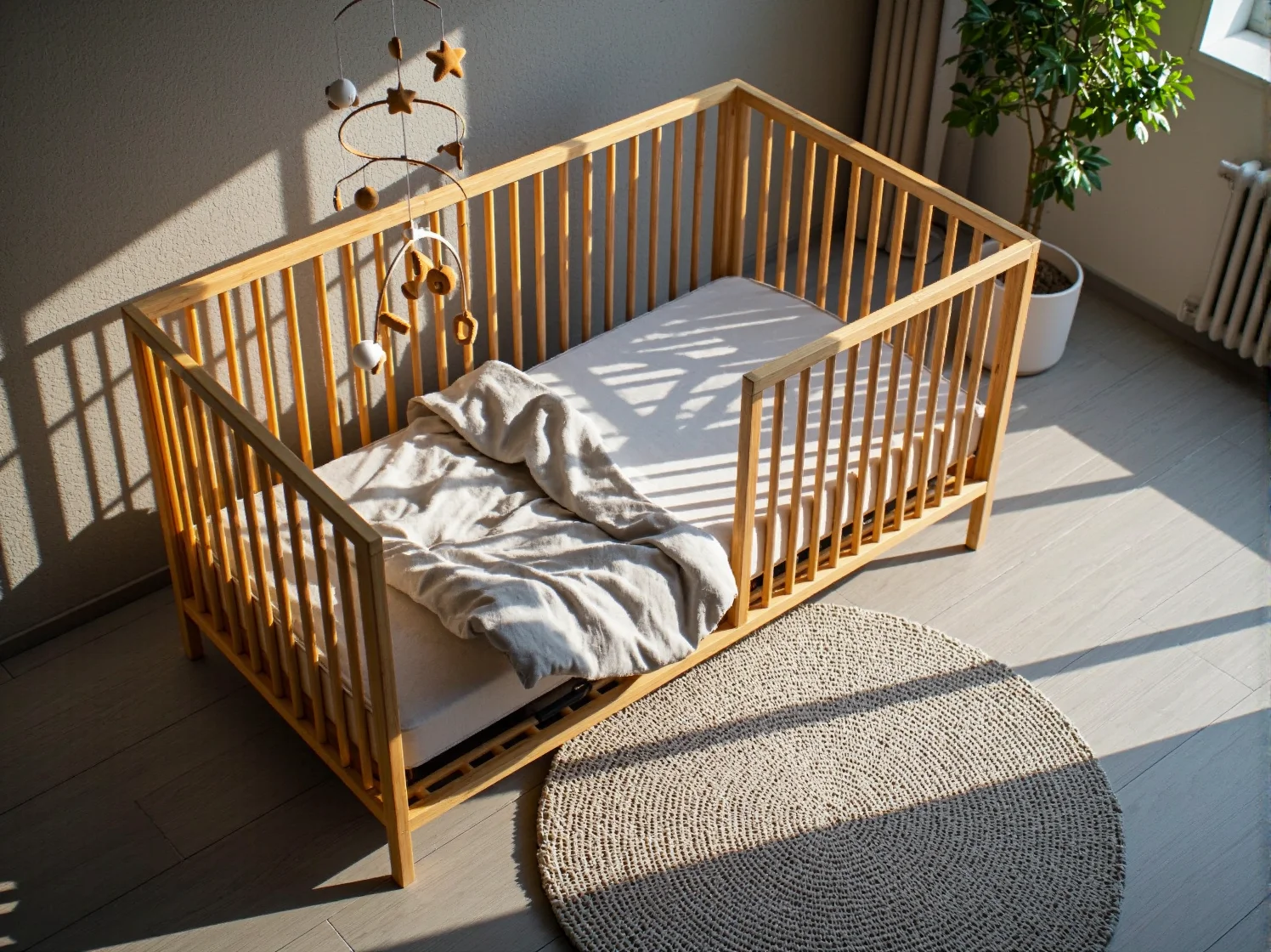 Ekologiczne meble drewniane dla dzieci z certyfikowanych materiałów, bezpieczne dla zdrowia.