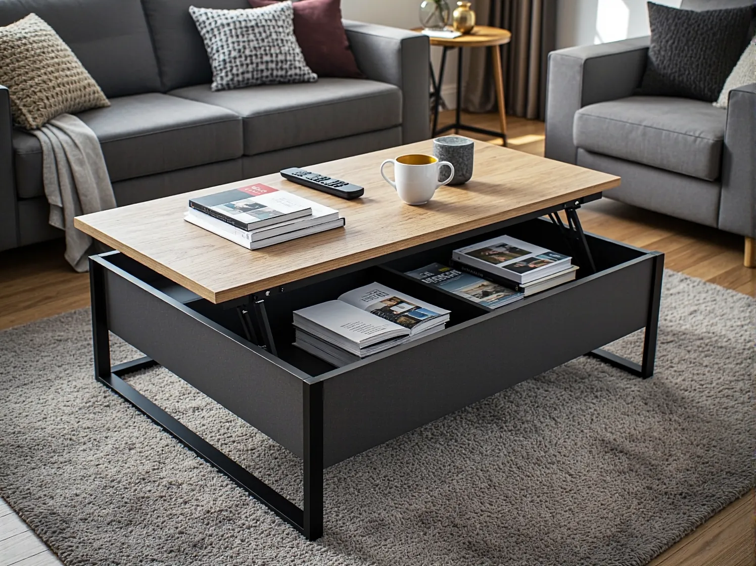 Funkcjonalne biurko narożne w małej przestrzeni typu open space dla lepszej organizacji pracy.