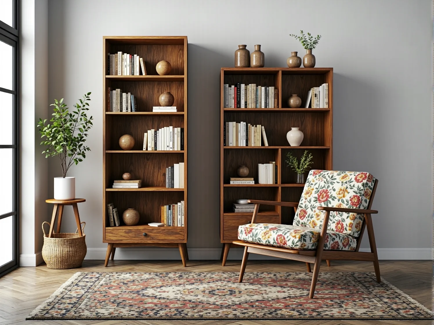 Proces odnawiania mebli vintage: szlifowanie powierzchni starej, drewnianej komody.