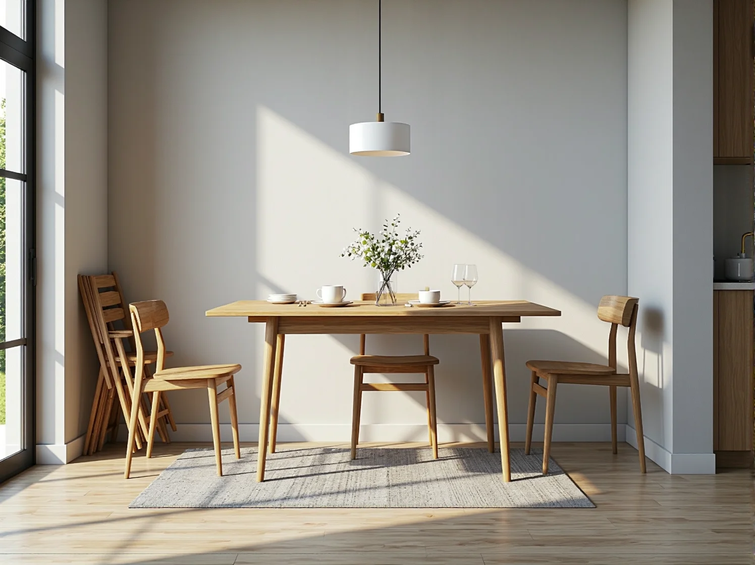 Stylowa sofa i kompaktowe meble wypoczynkowe w strefie relaksu biura open space.