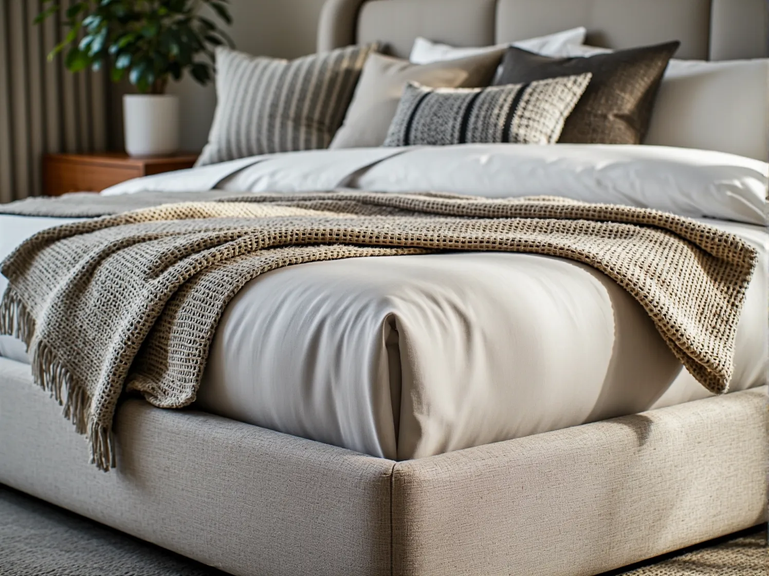 Eleganckie łóżko kontynentalne w kolorze butelkowej zieleni – topowy wybór w rankingu łóżek 2025.