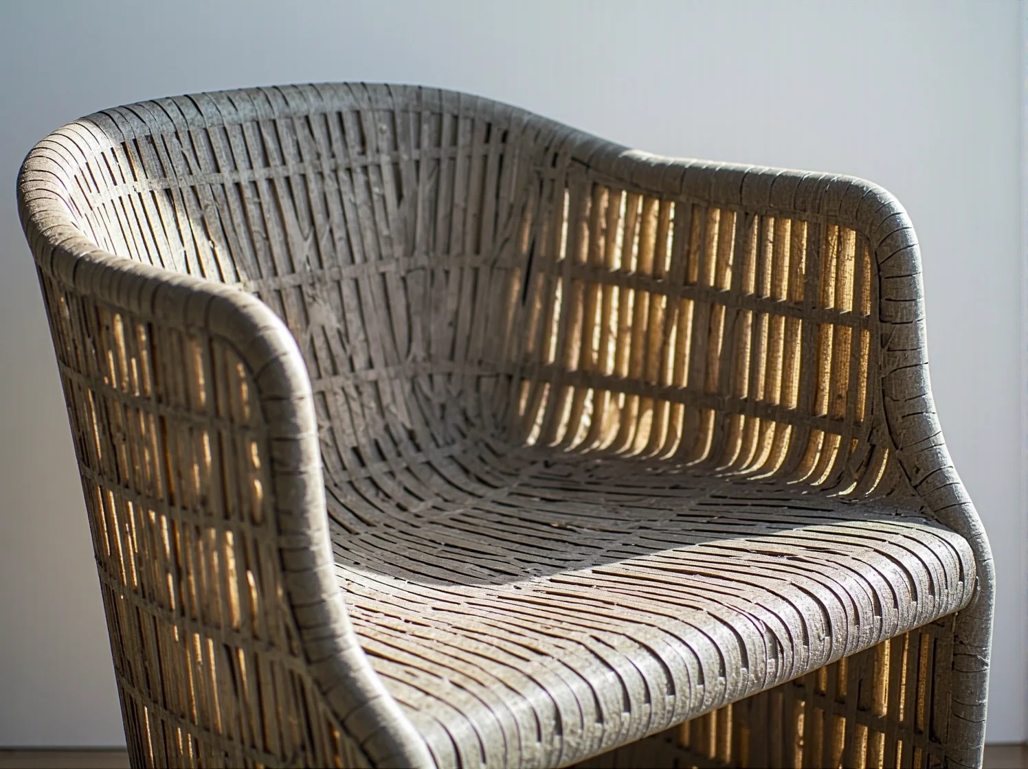 Stół kawowy z przetworzonego tworzywa sztucznego jako centralny punkt salonu w stylu nowoczesnym.