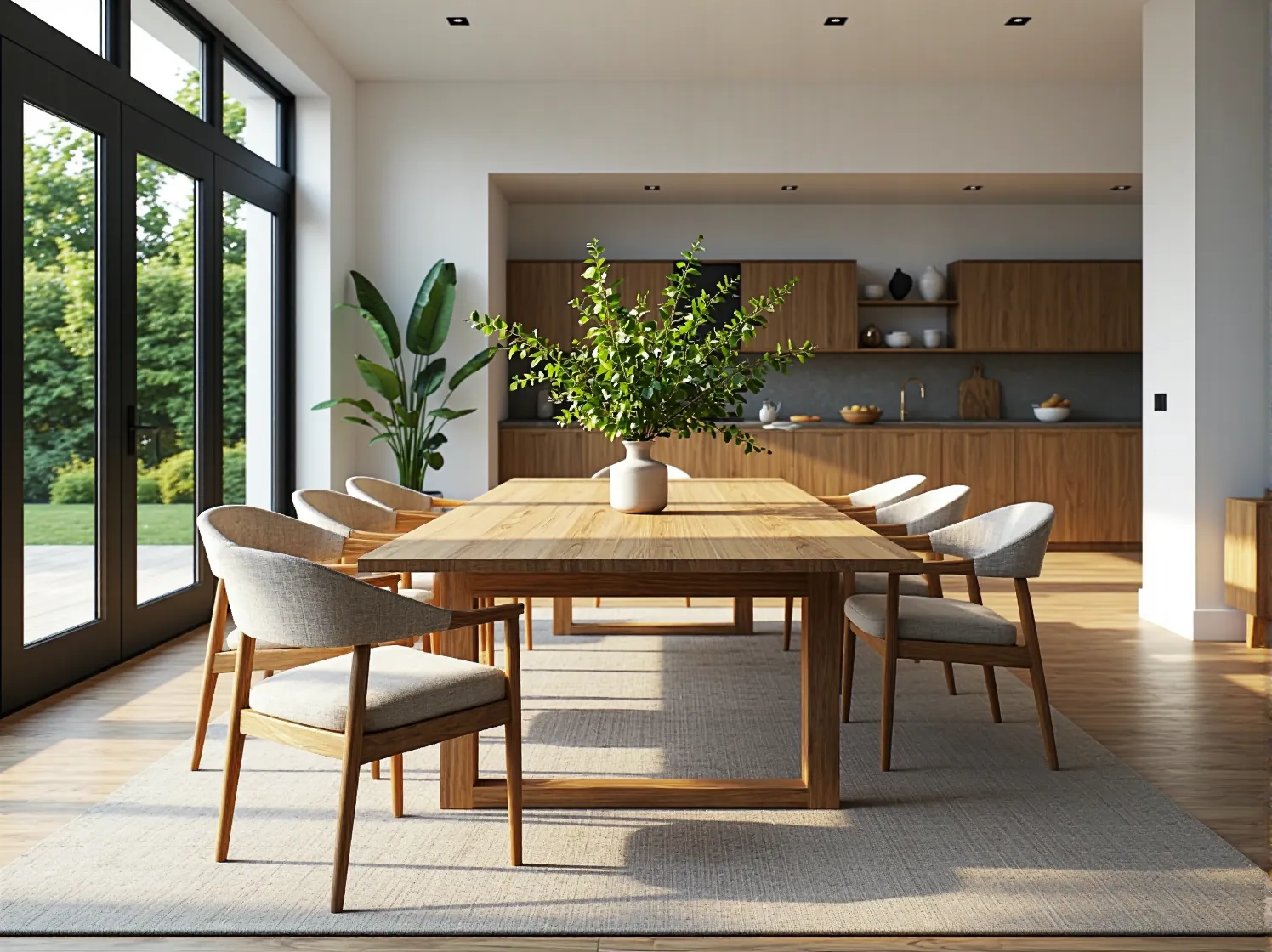 Rzemieślnik wykańczający drewniane krzesło. Ręczna praca jako czynnik wpływający na cenę ekologicznych mebli.