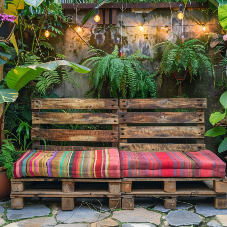 Jak zrobić ławkę ogrodową z odzyskanych materiałów?