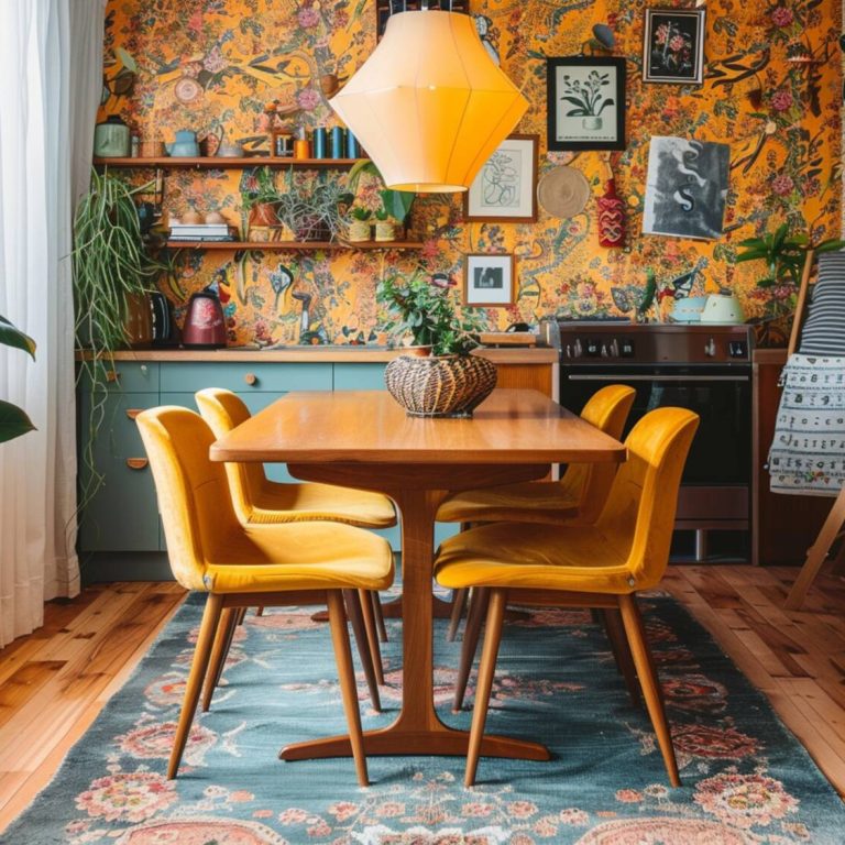 Najlepsze stoły kuchenne w stylu retro do małych mieszkań