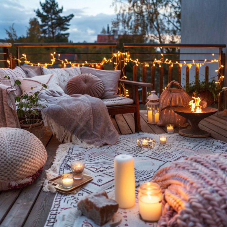 Jak stworzyć przytulny taras z odpowiednimi meblami i oświetleniem